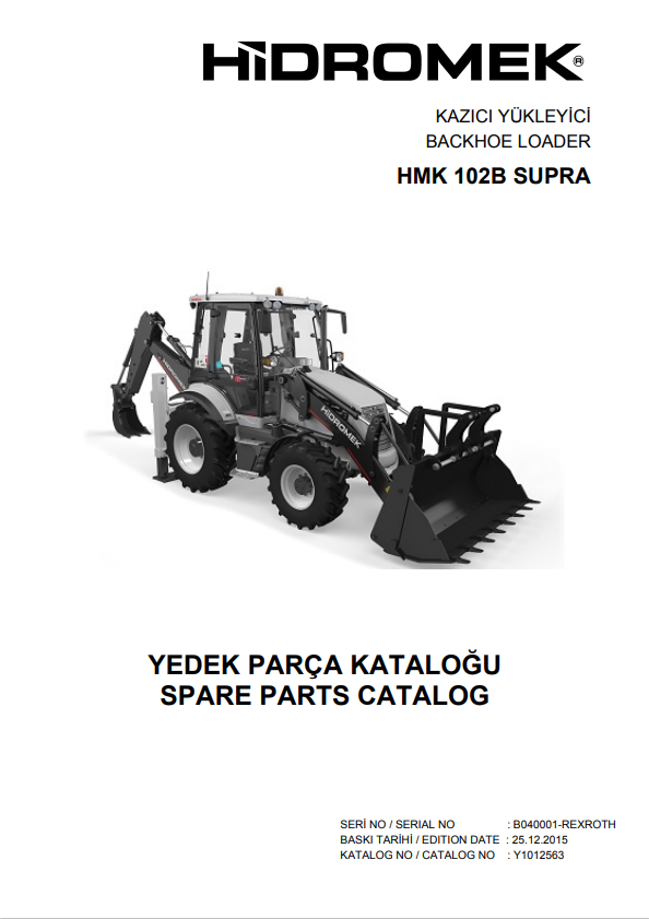 HMK 102B SUPRA B040R(PERKINS-TR3+TURNER+ZF+REXROTH)