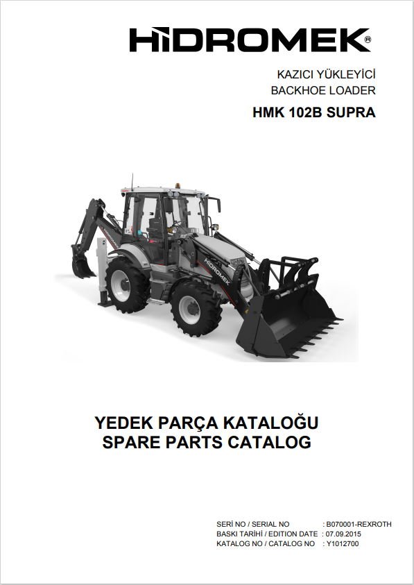 HMK 102B SUPRA B070R(PERKINS-IT4+TURNER+ZF+REXROTH)16.09.2015